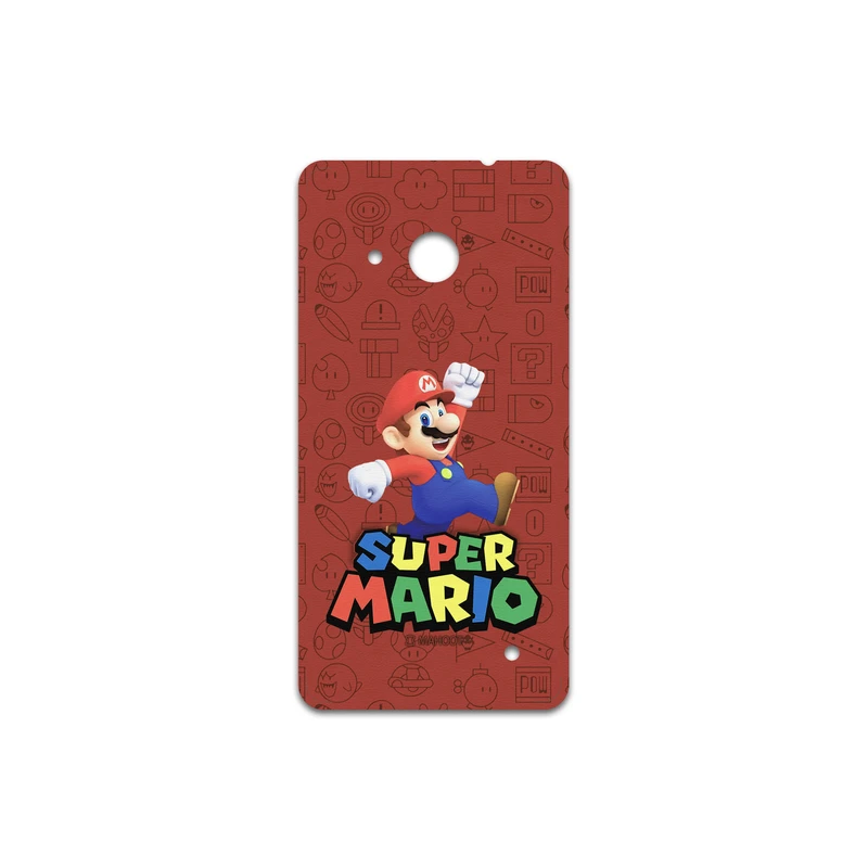 برچسب پوششی ماهوت مدل Super-Mario-Game مناسب برای گوشی موبایل مایکروسافت Lumia 550