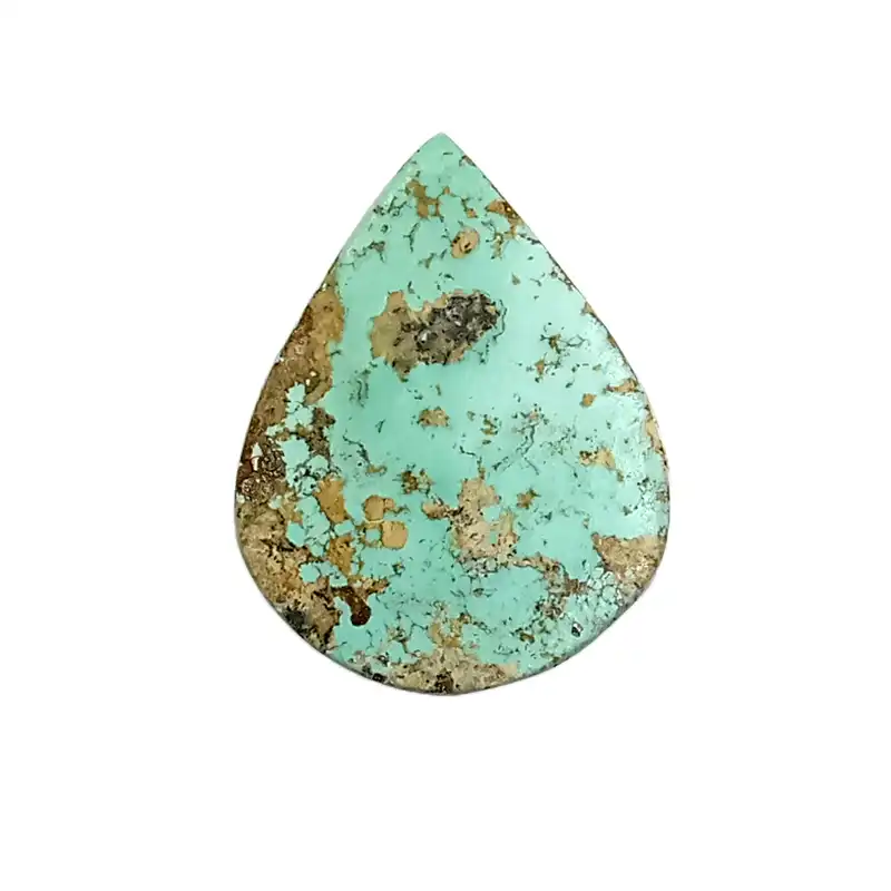 سنگ فیروزه نیشابور مدل اشکی کد NG2114