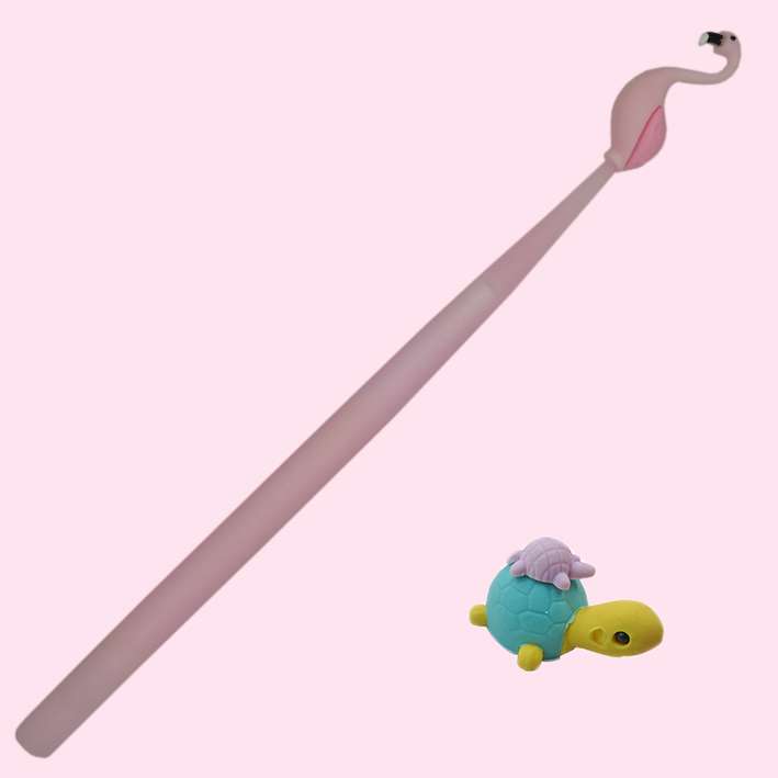 روان نویس مدل فلامینگو کد PINK 01 به همراه پاک کن