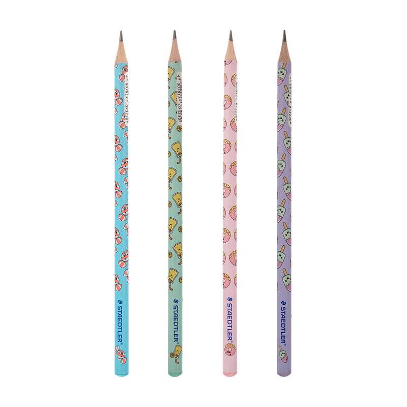 مداد مشکی استدلر مدل Motif Pastel کد 131HB-PA مجموعه 4 عددی مداد مشکی استدلر مدل Motif Pastel کد 131HB-PA مجموعه 4 عددی