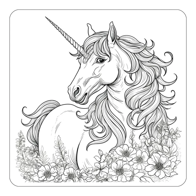 مگنت کاکتی طرح اسب تک شاخ و یونیکورن مدل mp33053