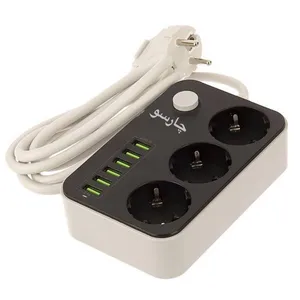 چندراهى برق چارسو مدل USB+