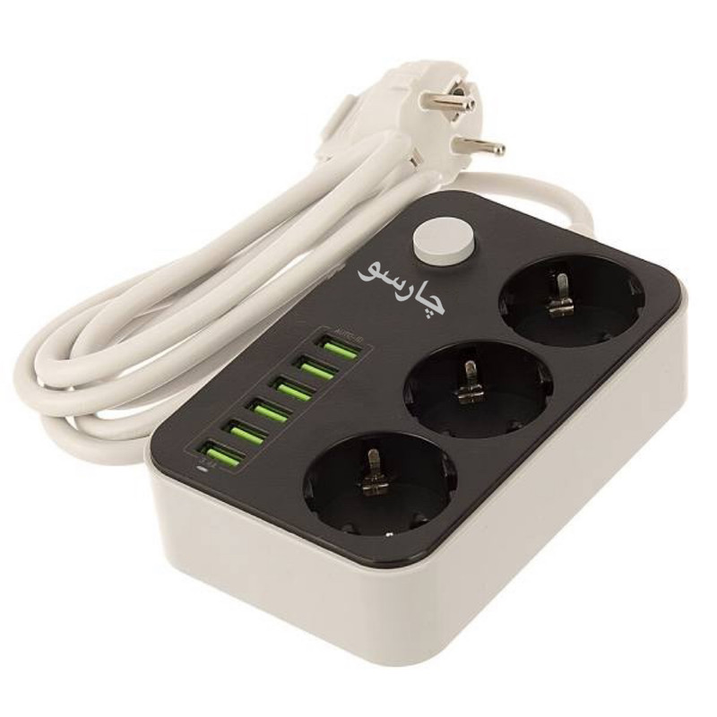 چندراهى برق چارسو مدل USB+