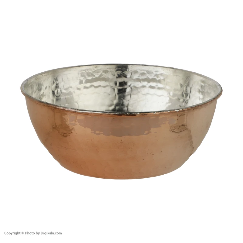 عکس شماره 3 : کاسه مسی مس زنجان کد 002 مجموعه 6 عددی