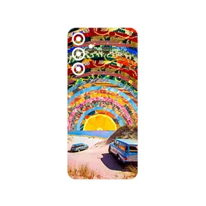 MAHOOT Collage of Orange Sky Cover Sticker for Samsung Galaxy A16 4G