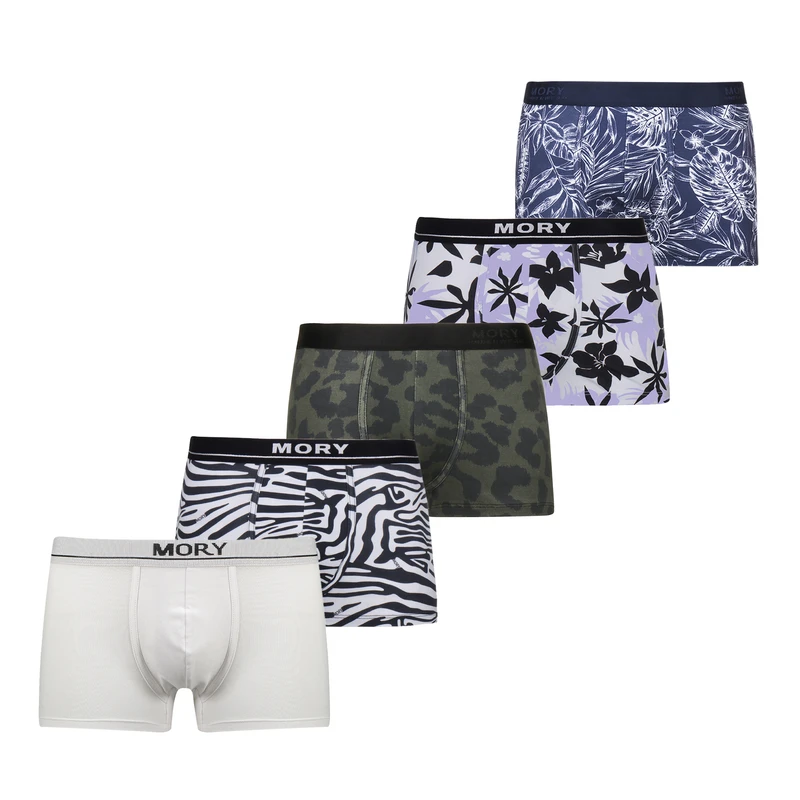 شورت پادار مردانه موری مدل 04 بسته 5 عددی