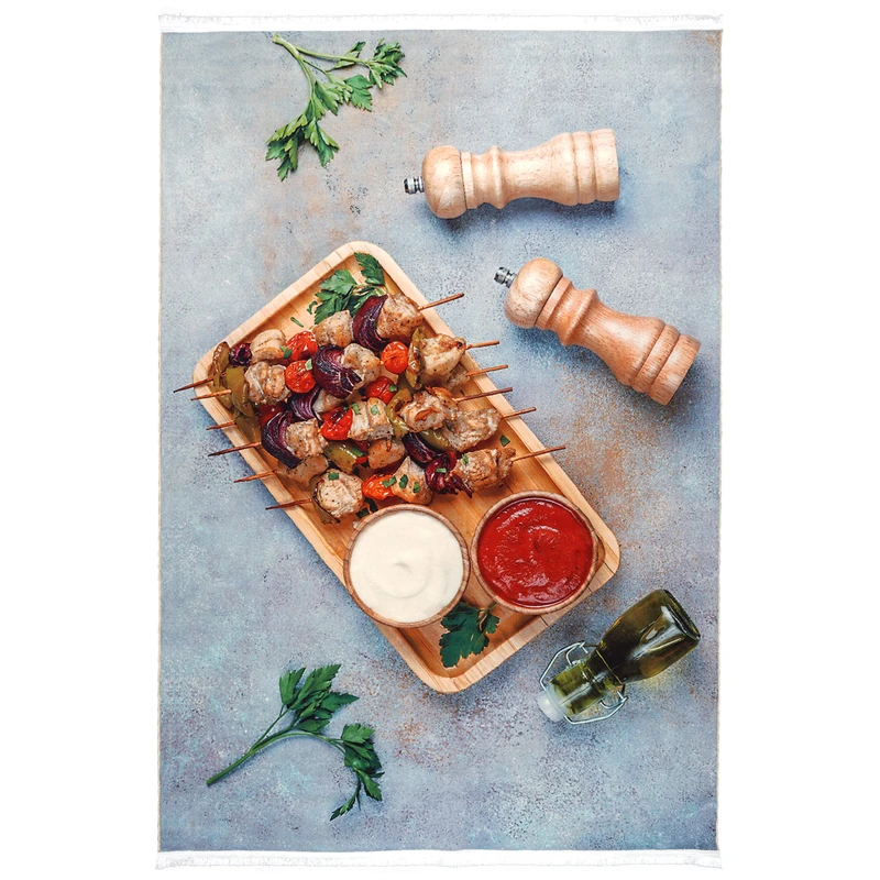 فرش ماشینی محتشم طرح آشپزخانه کد 101412 