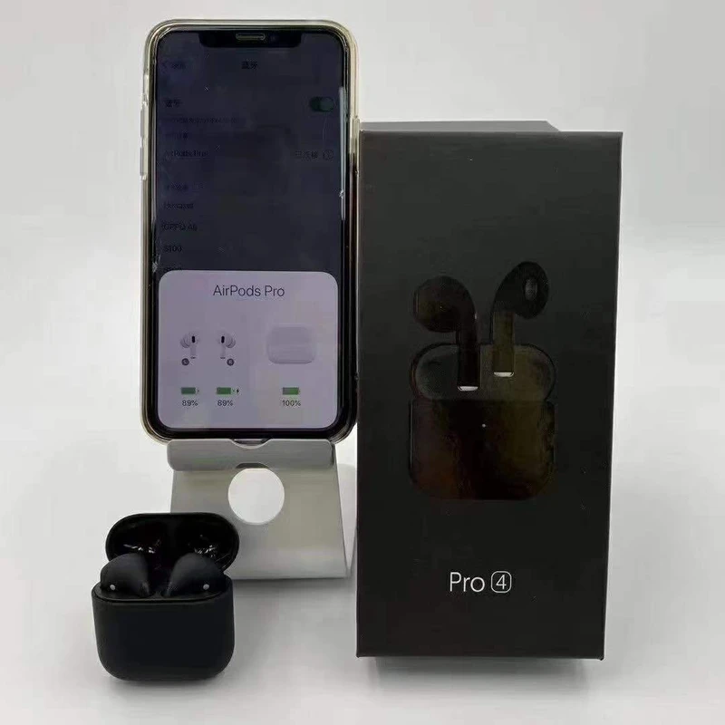 هدفون بلوتوثی مدل Airpods Pro 4 2021 عکس شماره 5