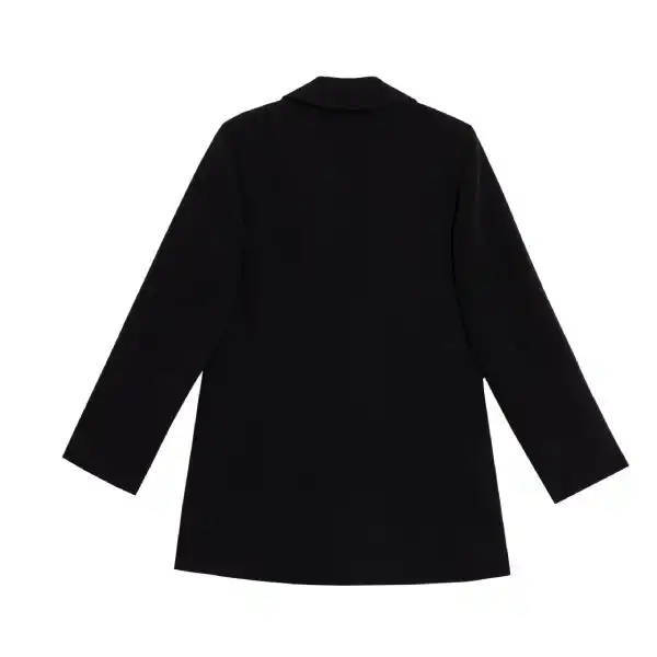 مانتو کتی  زنانه برنس مدل کارولین رنگ مشکی