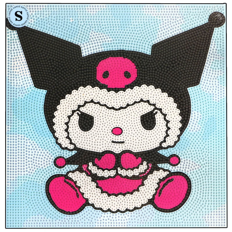 بازی آموزشی سمید مدل ساخت تابلو نقاشی الماسی طرح کرومی