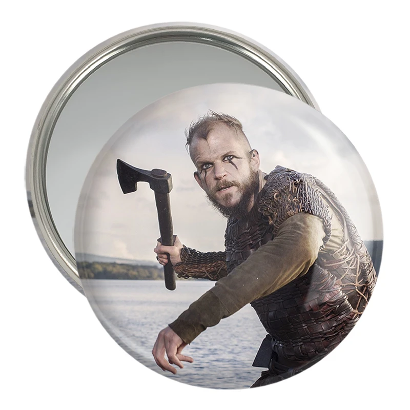 آینه جیبی خندالو مدل فلوکی سریال وایکینگ ها Vikings کد 29122