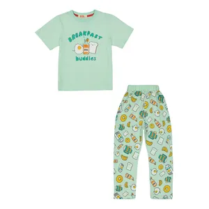 ست تی شرت و شلوار دخترانه مادر مدل Maya