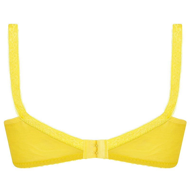 سوتین زنانه دکسونری مدل 125001610 گیپور رنگ زرد -  - 3