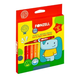 ماژیک رنگ آمیری 12 رنگ فونزل مدل kids