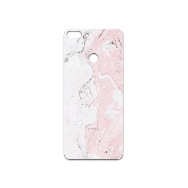 برچسب پوششی ماهوت مدل Blanco-Pink-Marble مناسب برای گوشی موبایل هوآوی P Smart