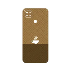 MAHOOT Minimal Cup of Coffee Icon Cover Sticker for Xiaomi Redmi 9C NFC