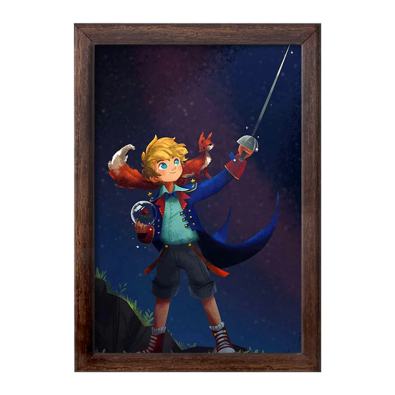 تابلو خندالو طرح شازده کوچولو کد 25784