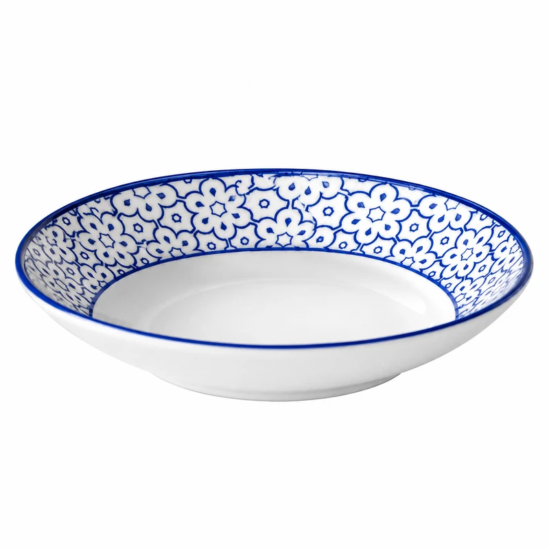 بشقاب خورش خوری مادام کوکو مدل Reve Bleu Chantal 20