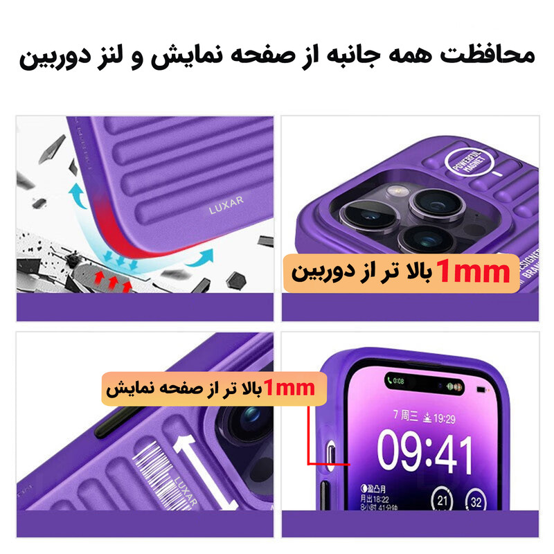 کاور لوکسار مدل LuxKit مناسب برای گوشی موبایل اپل iPhone 12 Pro Max