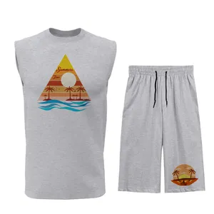 ست تاپ و شلوارک مردانه مدل S169G