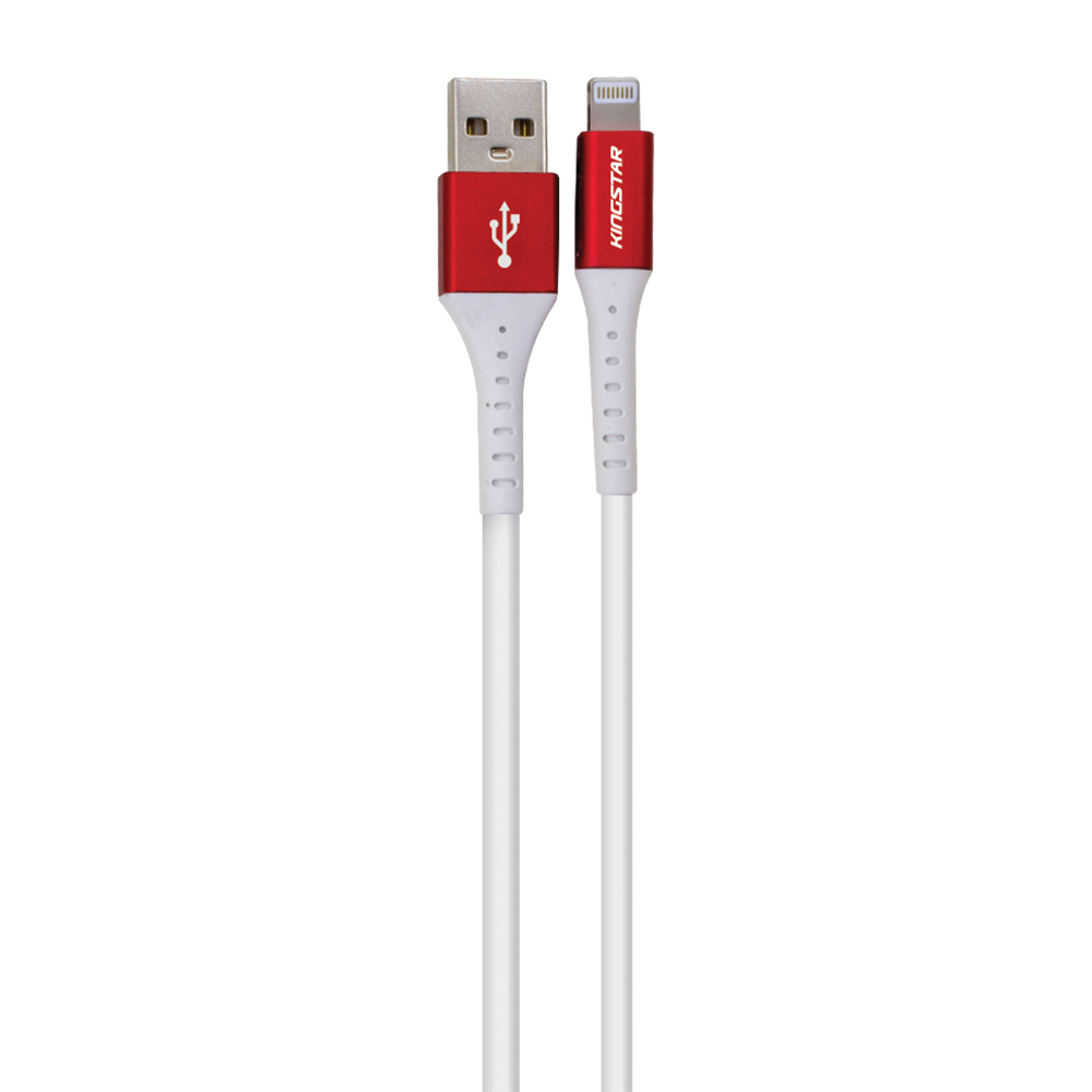 کابل تبدیل USB به لایتنینگ کینگ استار مدل k63i طول 0.25 متر