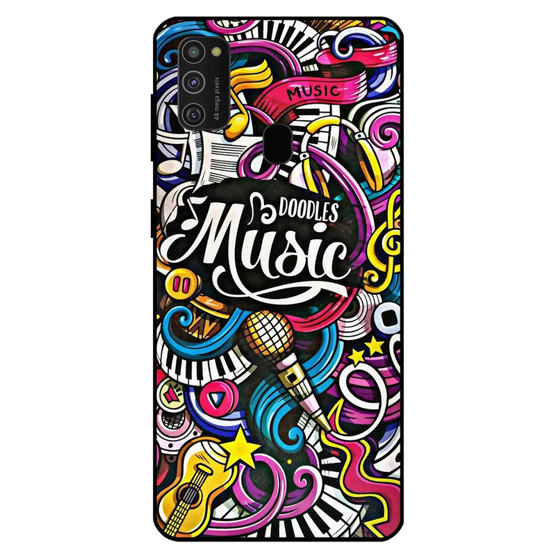 کاور مگافون کد 8241 مناسب برای گوشی موبایل سامسونگ Galaxy M21 / M30 S