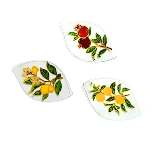 ظرف ویترای مدل چشمی طرح میوه کد 820 مجموعه 3 عددی