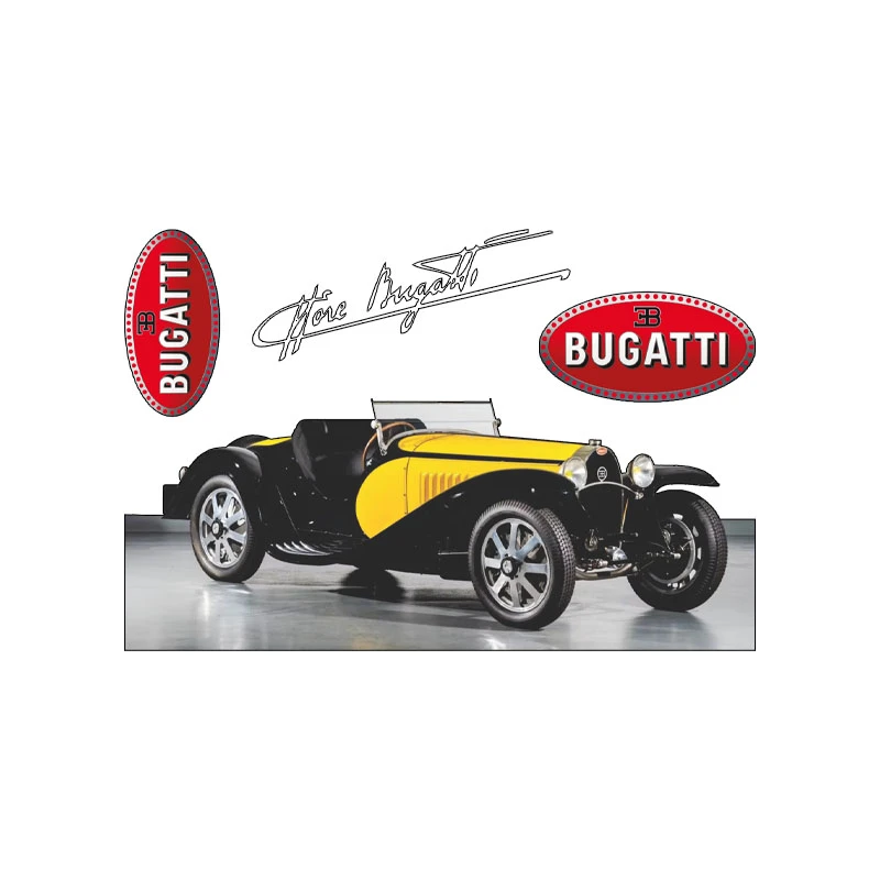 استیکر لپ تاپ و موبایل مدل بوگاتی مجموعه 4 عددی کد 007-9060-0080