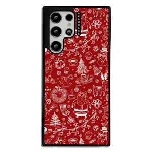 AKAM AMC-WSGS22U-CHRISTMAS-20 Cover For Samsung Galaxy S22 Ultra