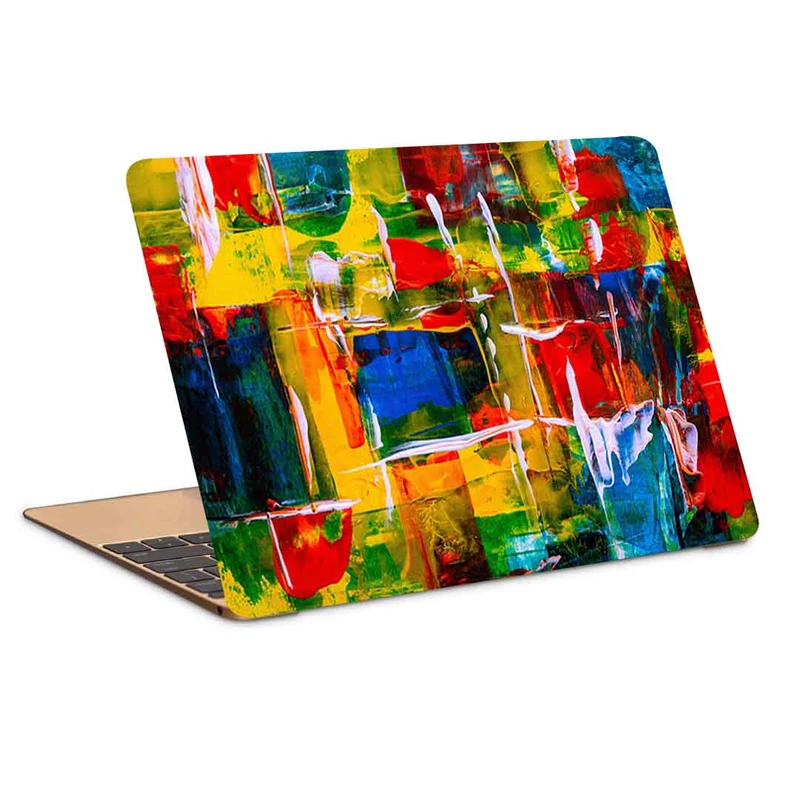 استیکر لپ تاپ طرح spots paint abstractionکد P-961مناسب برای لپ تاپ 15.6 اینچ