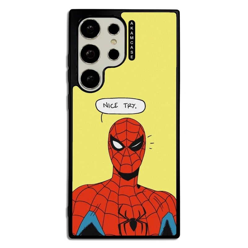 کاور آکام مدل AMC-WSGS23U-SPIDER MAN10 مناسب برای گوشی موبایل سامسونگ Galaxy S23 Ultra