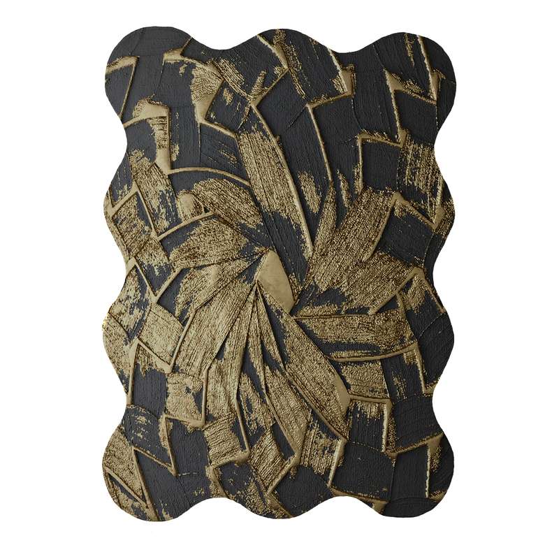 پادری مدل دالبر طرح کلاسیک کد 8772 سایز 80x110 سانتی متر