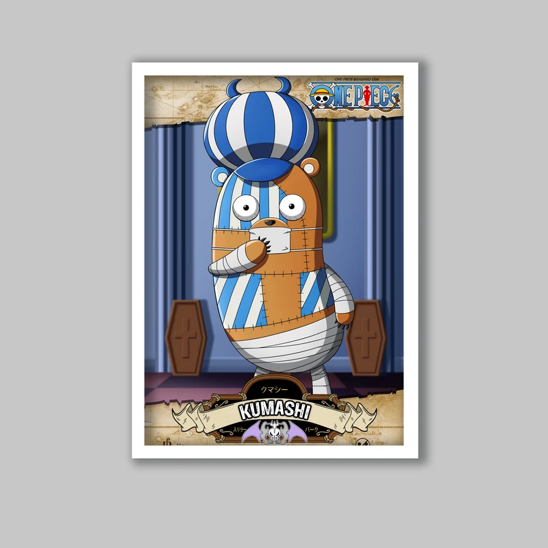 تابلو مدل انیمه وان پیس One Piece کد LA-G10836