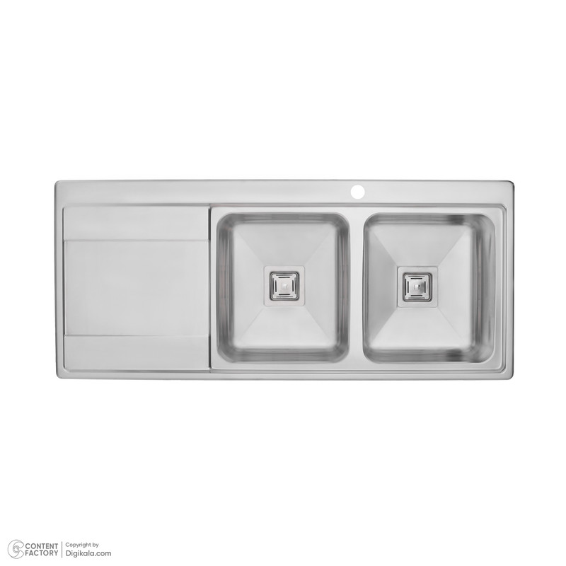 سینک ظرفشویی استیل بیمکث مدل 845 توکار
