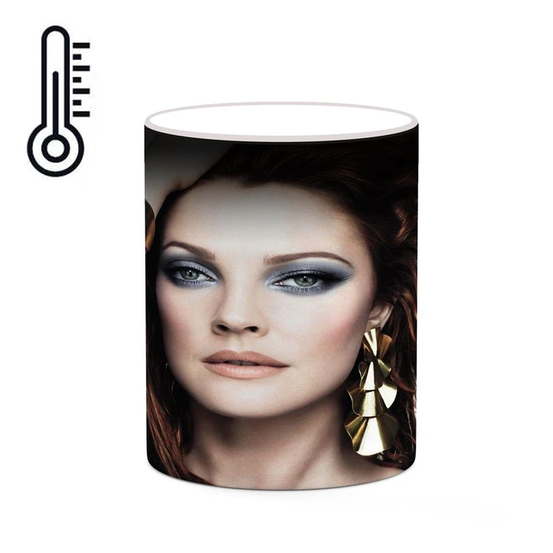 ماگ حرارتی کاکتی طرح Drew Barrymore مدل mgh25786