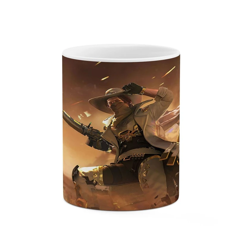 ماگ کاکتی مدل بازی Garena Free Fire کد mgh28644