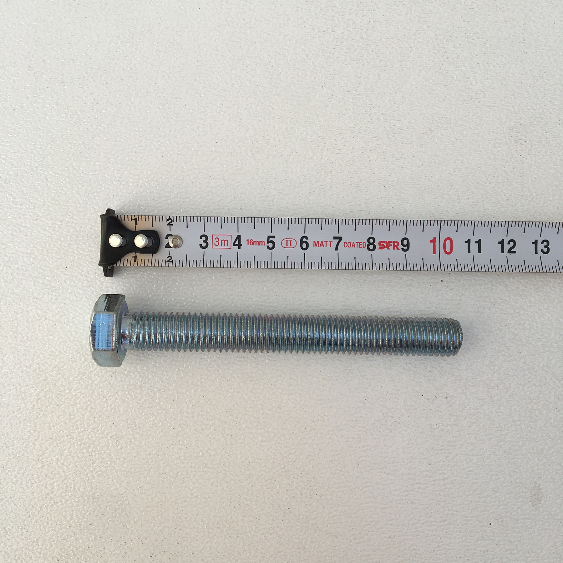 پیچ و مهره مدل Hex-12-100 بسته 12 عددی