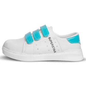 کفش راحتی پسرانه مدل سوپر استار رنگ آبی