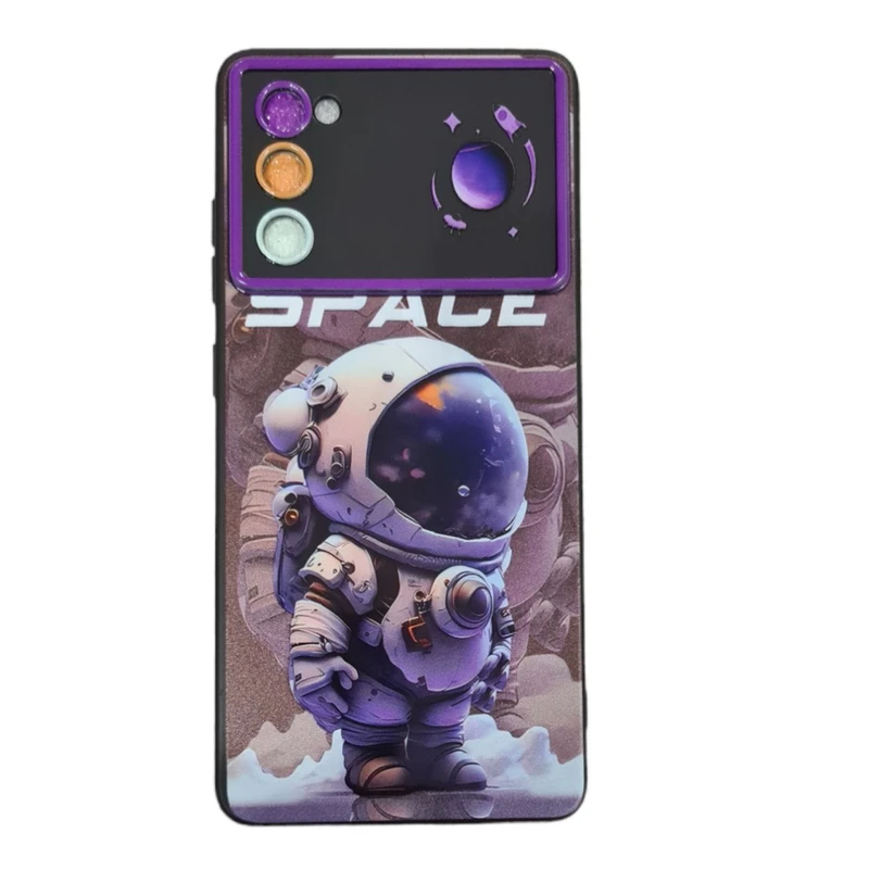 کاور مدل سیلیکونی طرح ناسا کد 209 مناسب برای گوشی موبایل سامسونگ Galaxy S20 FE