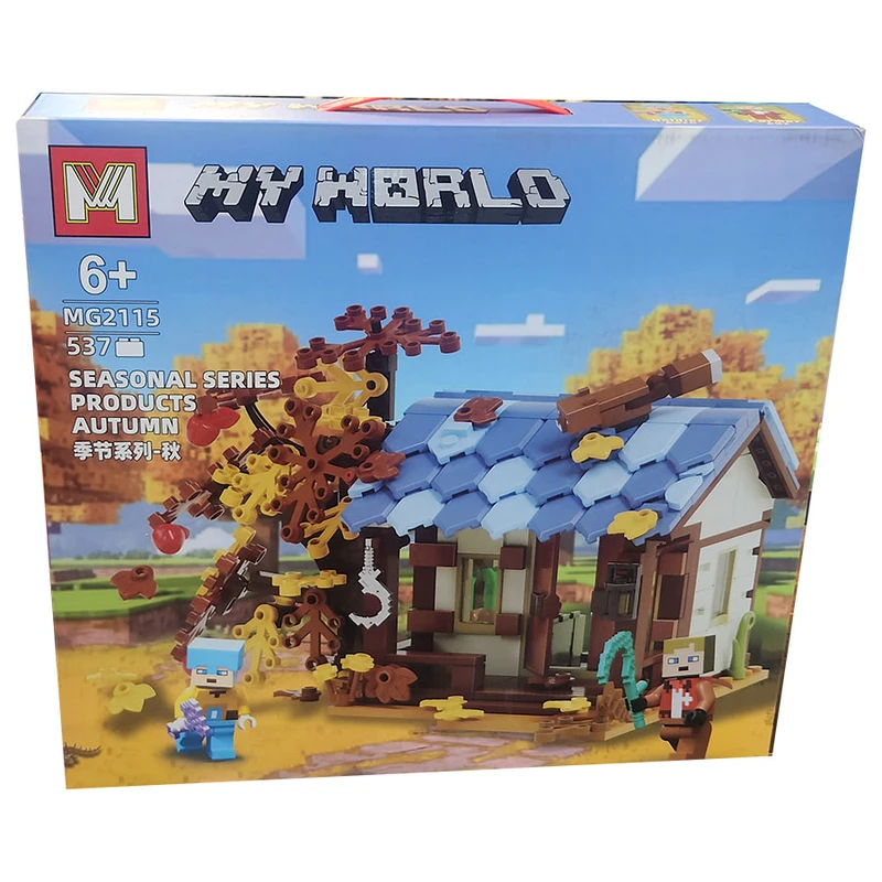 ساختنی 537 تکه ام مدل My World کد 2115