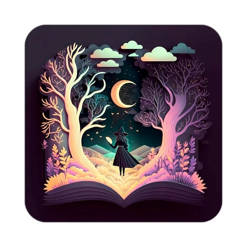 زیر لیوانی کاکتی طرح هری پاتر Harry Potter مدل mp43586