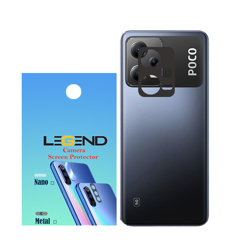 محافظ لنز دوربین لجند مدل فلزی مناسب برای گوشی موبایل شیائومی Poco X5