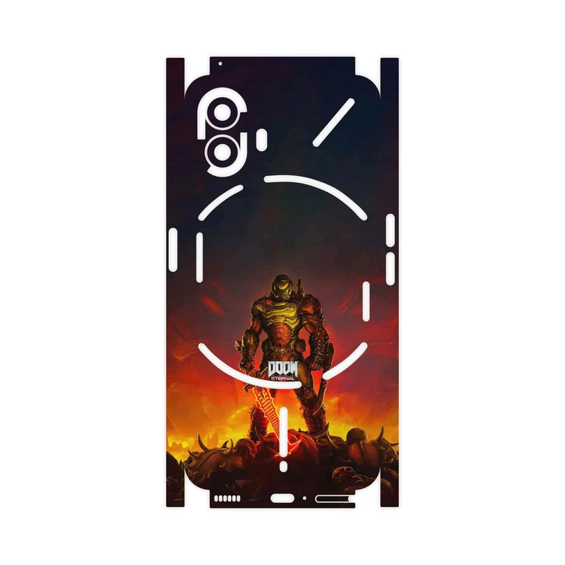برچسب پوششی ماهوت مدل DOOM Game Series-FullSkin مناسب برای گوشی موبایل ناتینگ Phone 2