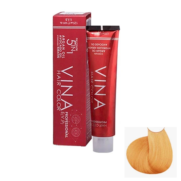 رنگ مو وینا شماره AF.8 حجم 125 میلی لیتر رنگ شفق قطبی