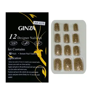  ناخن مصنوعی گینزا مدل 429 بسته 12 عددی