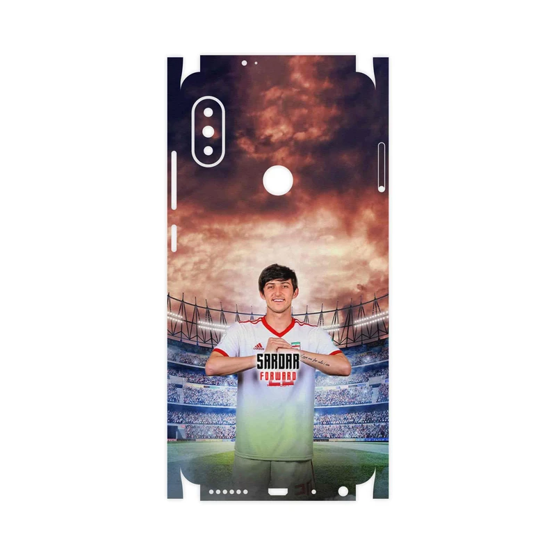 برچسب پوششی ماهوت مدل Sardar Azmoun-FullSkin مناسب برای گوشی موبایل شیائومی Redmi Note 5 Pro