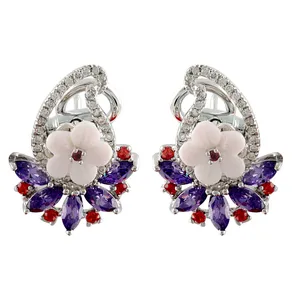 گوشواره طلا 18 عیار زنانه مدل 10936