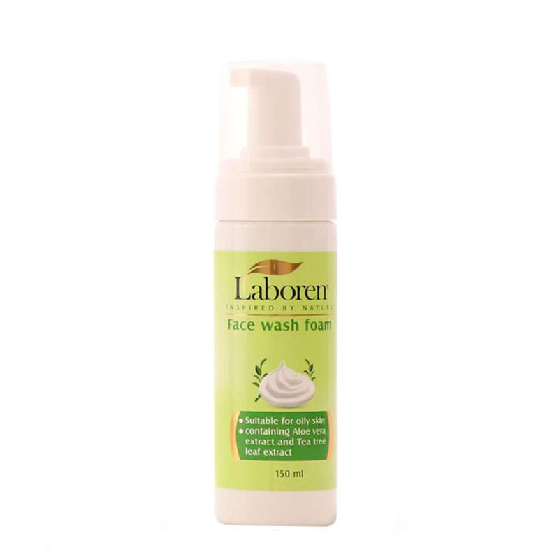 فوم شستشوی صورت لابورن مدل Tea tree حجم 150 میلی لیتر فوم شستشوی صورت لابورن مدل Tea tree حجم 150 میلی لیتر