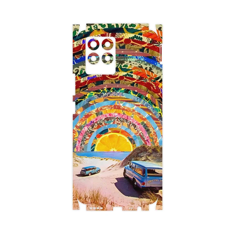 برچسب پوششی ماهوت مدل Collage of Orange Sky-FullSkin مناسب برای گوشی موبایل ریلمی 8 Pro