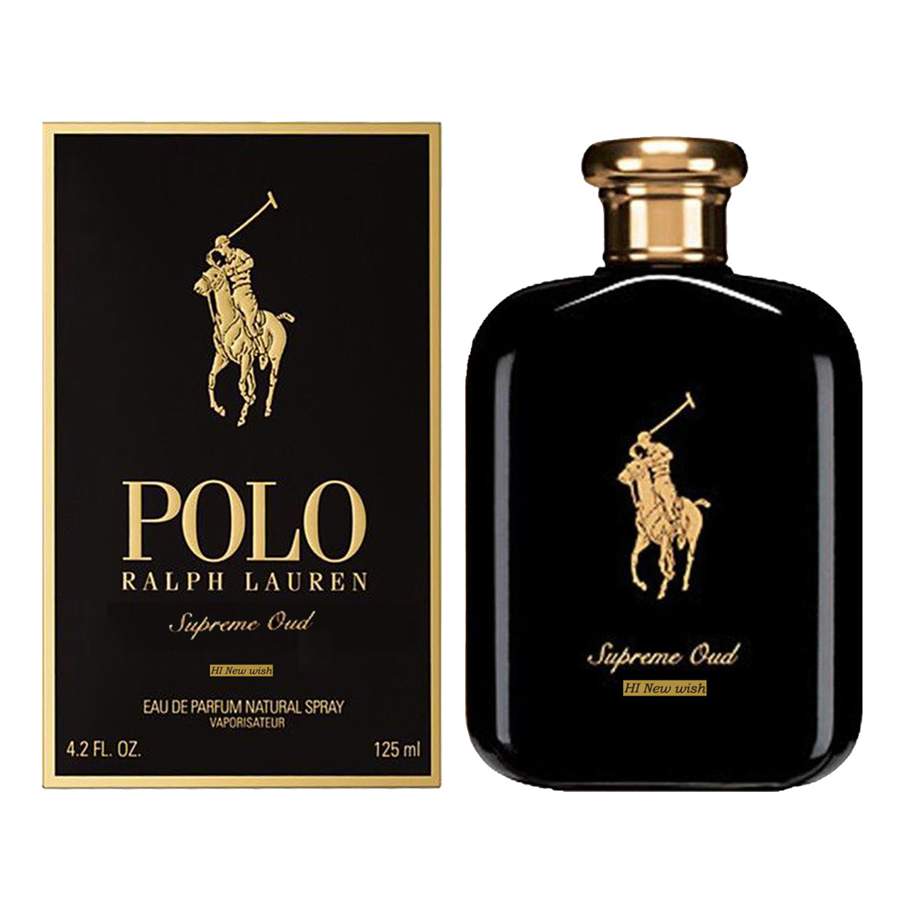 ادو پرفیوم مردانه های نیوویش مدل Polo Supreme Oud حجم 125 میلی لیتر